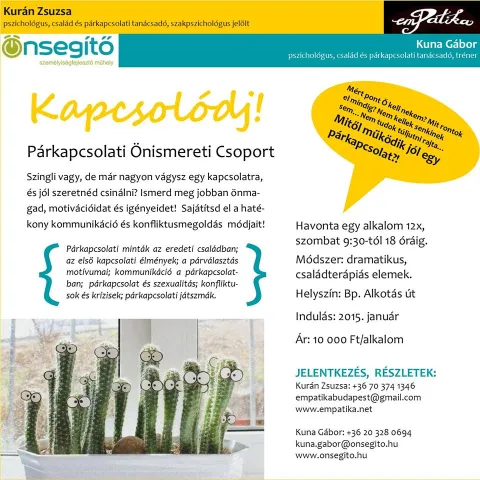 Kapcsolódj!