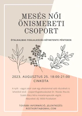 Mesés női önismereti csoport Cinkotán