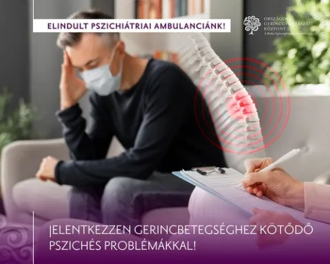 Közfinanszírozott pszichiátriai ellátás a Gerincgyógyászati Központban