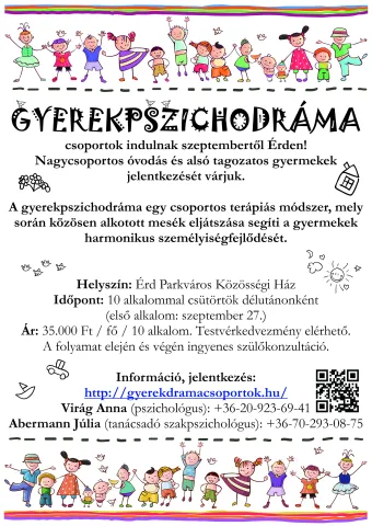 Gyerekpszichodráma Érden