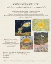 Művészetterápiás műhely - az elengedés,veszteség, gyász témájában