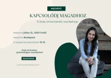 "Kapcsolódj magadhoz" önismereti workshop