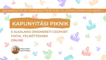 5 alkalmas önismereti csoport fiatal felnőtteknek online